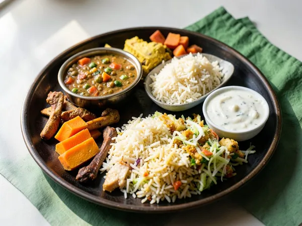 South Indian Weekly Meal Prep Plan, ready to serve