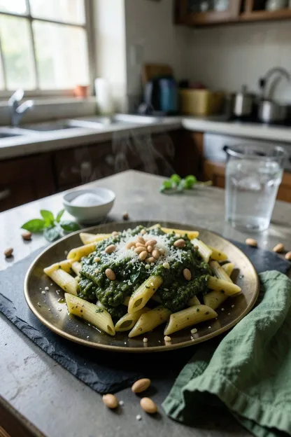 Classic Basil Pesto Pasta