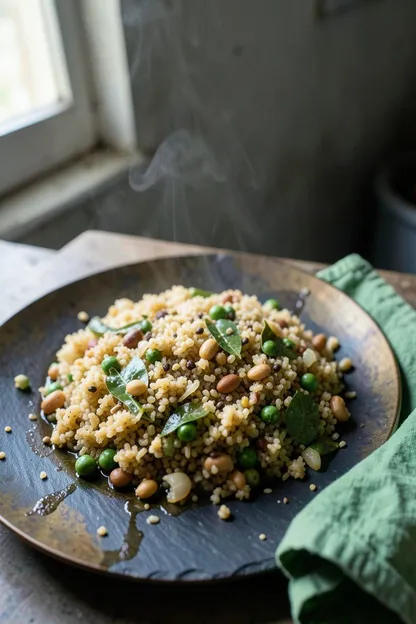 Rava Upma (South Indian Semolina Upma)