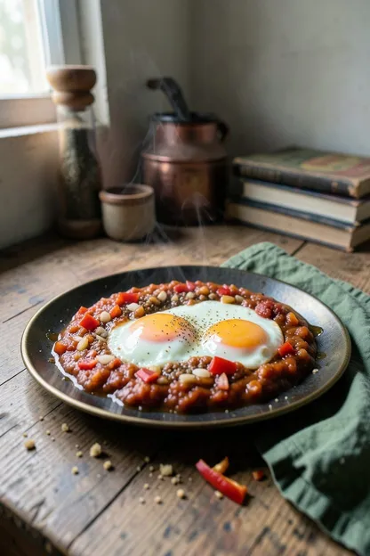 Shakshuka (Eggs in Spiced Tomato Sauce)