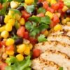 Chipotle salad with vibrant ingredients.