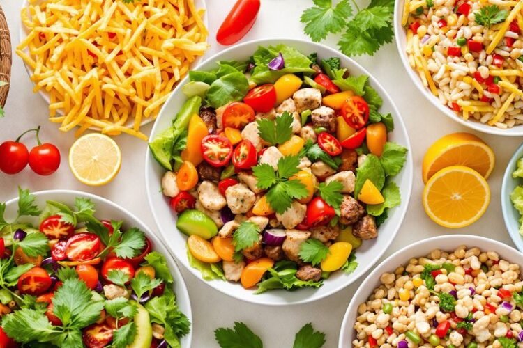 Healthy vegetarian meals for weight loss.