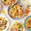 Delicious variety of budget-friendly meals.
