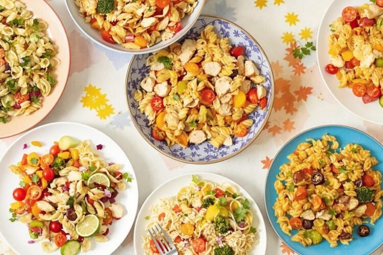 Delicious variety of budget-friendly meals.