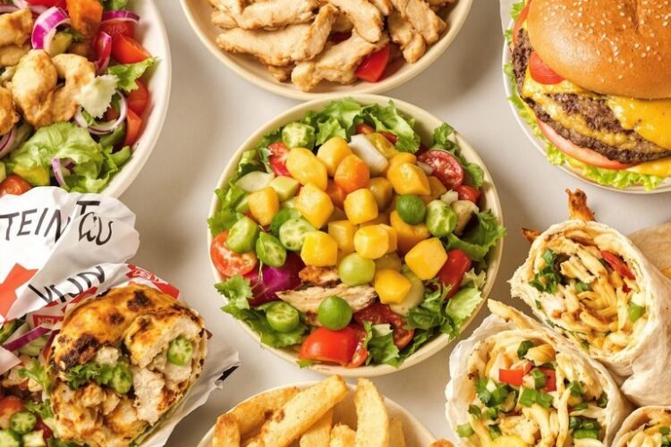 High protein fast food options