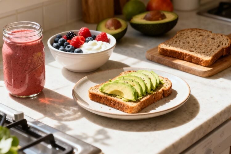 Healthy breakfast options for busy mornings.