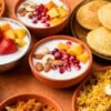 Healthy Indian breakfast spread with protein-rich options.