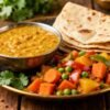 Healthy Indian food for a 1200 calorie meal plan.