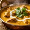 Authentic Indian chicken curry with rich gravy