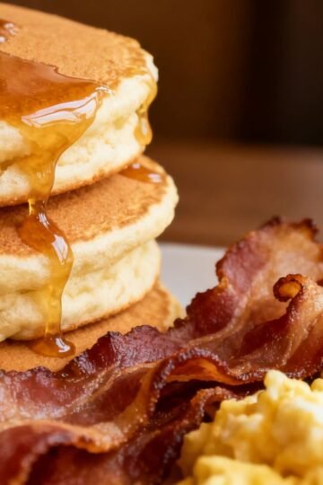 High-calorie breakfast for muscle growth